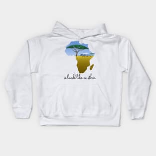 Africa a land like no other Kids Hoodie